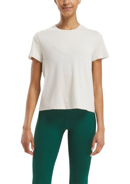 Actıv Coll Rbk-Chıll+Drea Bej Kadın Kısa Kol T-Shirt