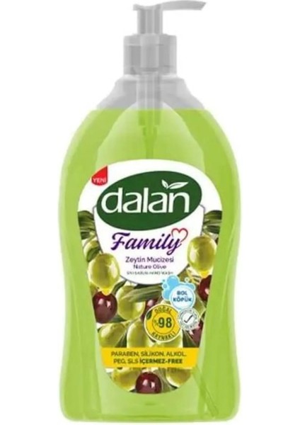 Family Zeytin Mucizesi 650 ml Sıvı Sabun