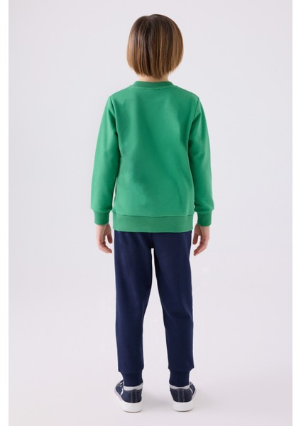Erkek Çocuk Yeşil Pijama Takım 50299485-VR054