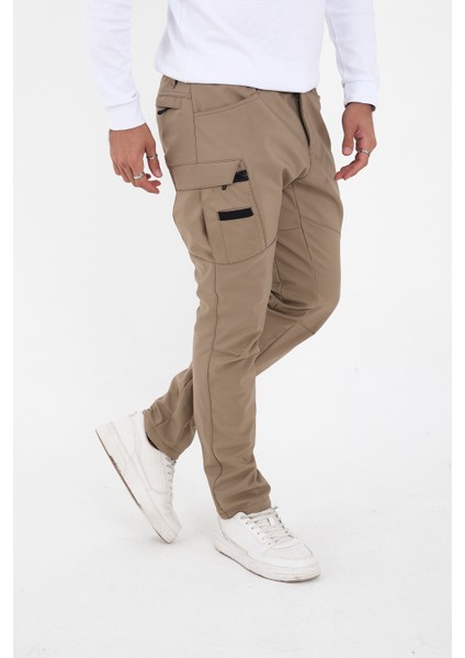 CAMP592 Outdoor Softshell Su Ve Rüzgara Dayanıklı içi Polarlı Kışlık Erkek Taktik Pantolon indirimleri