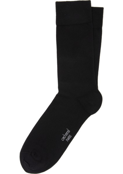 Erkek Siyah Çorap 50299933-001 <p style="padding-bottom:10px;">Hijyen koşulları gereği bu üründe iade yapılamamaktadır.