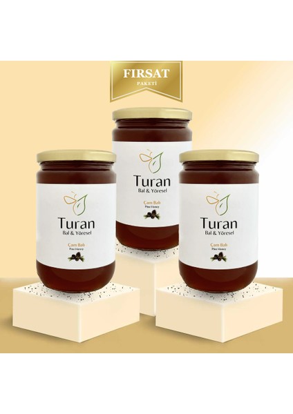 Çam Balı Üçlü Set 850 gr