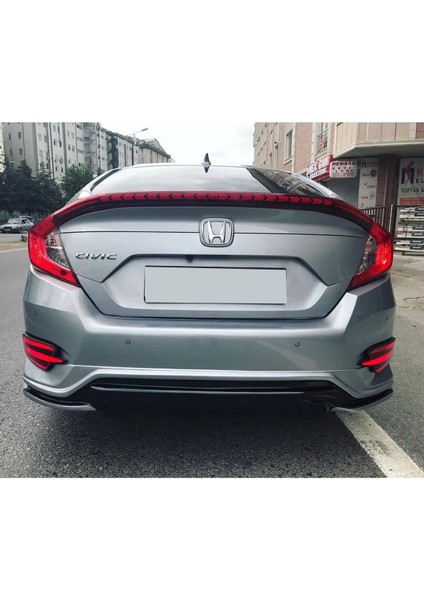 Honda Civic Fc5 Turbo Arka Ek Mat Siyah Plastik Karlık fiyatları
