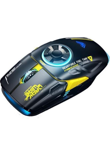 Shopfast Aula H530 Gaming Mouse Stres Çarkı Oyuncu Mouse Fare Rgb Kablosuz Wireless