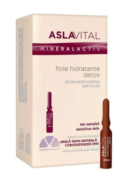 Mineralactiv Nemlendirici Detoks Ampulleri, 7 Adet Ampul x 2 ml