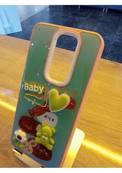 Xiaomi Redmi Note 8 Pro Uyumlu Kabartma Figürlü Darbe Korumalı Kapak Renkli Kılıf modelleri