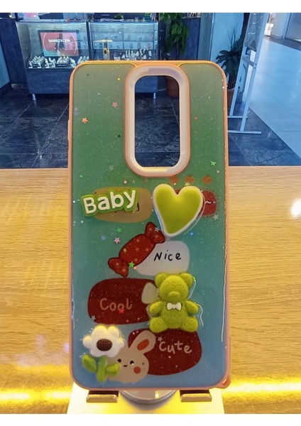 Xiaomi Redmi Note 8 Pro Uyumlu Kabartma Figürlü Darbe Korumalı Kapak Renkli Kılıf fırsatları