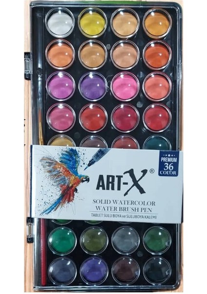 Art-X Premium Sulu Boya 36 Renk