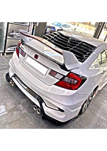 Honda Civic Fb7 Arka Cam Vizörü Parlak Siyah Plastik fiyatları