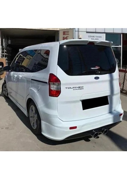 Ford Tourneo Courier R32 Arka Ek Mat Siyah Plastik Karlık