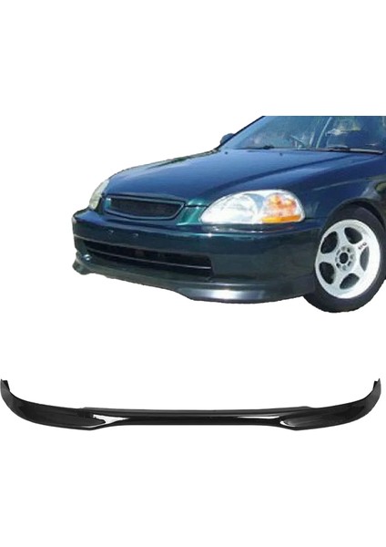 Honda Civic Typer Ön Ek Mat Siyah Plastik Karlık 1996-1998