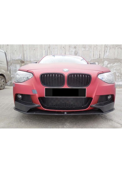 Bmw F20 M-Tech Ön Lip Parlak Siyah Plastik 2011-2014