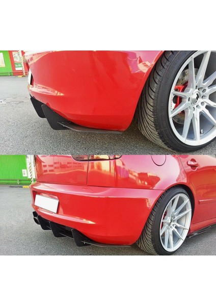 Seat Leon Cupra Flap Flaplar Splitter Bıçak 2012-2016 7 Parça