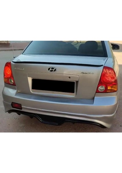 Hyundai Accent Admire Arka Ek Mat Siyah Plastik Karlık 2000-2006