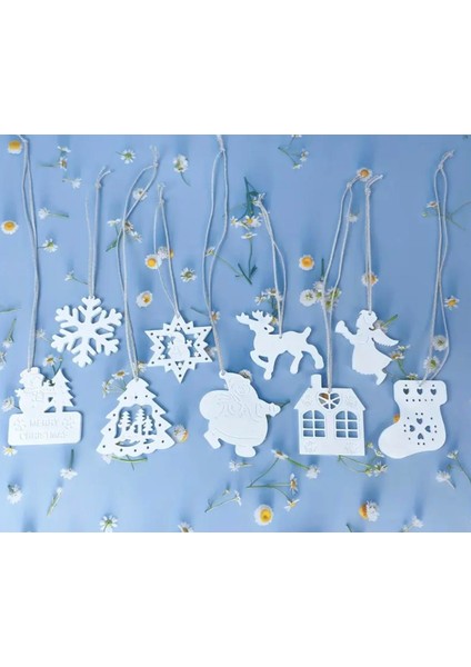 9 Adet Yılbaşı Çam Ağacı Süsü - Merry Christmas Dekor Noel fiyatları