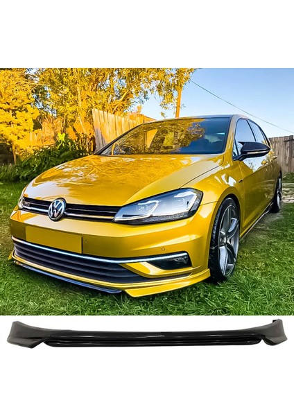 Vw Golf 7.5 Ön Ek Mat Siyah Plastik Karlık 2017-2020