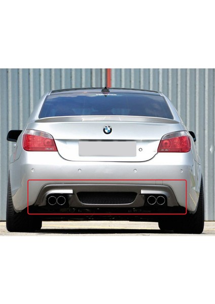 Bmw E60 M5 Difüzör Parlak Siyah Plastik Arka Difizör