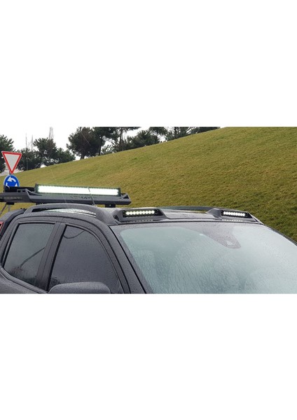 Ford Ranger Moonvisor Antenli Parlak Siyah Plastik Ledsiz