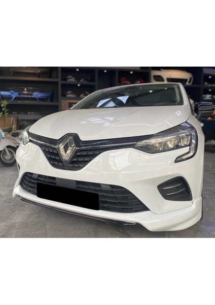 Renault Clio 5 Ön Ek Mat Siyah Plastik Karlık