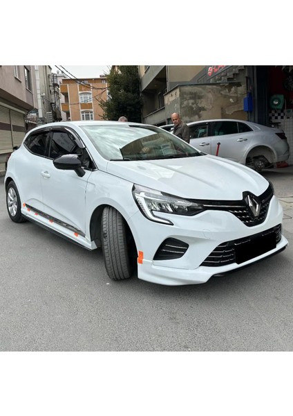 Renault Clio 5 Ön Ek Mat Siyah Plastik Karlık