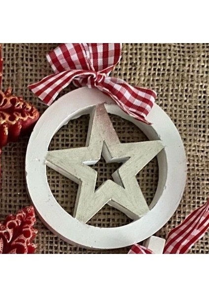 Yuvarlak içinde Yıldız Askı Silikon Kalıp K-222, Kokulu Taş Sabun Alçı Mum Kalıbı fırsatları