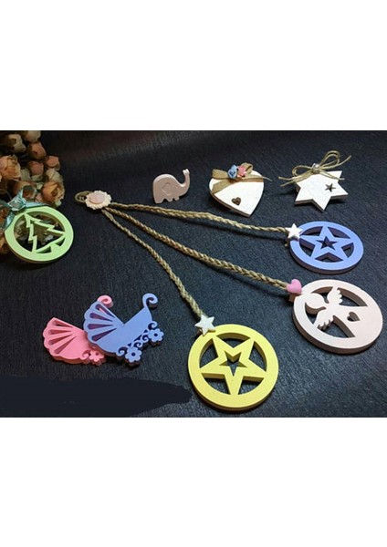 Yuvarlak içinde Yıldız Askı Silikon Kalıp K-222, Kokulu Taş Sabun Alçı Mum Kalıbı