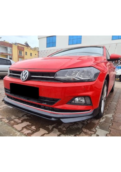 Vw Polo Mk6 Abt Ön Ek Mat Siyah Plastik Karlık 2018-2022