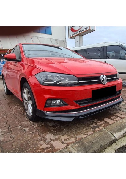 Vw Polo Mk6 Abt Ön Ek Mat Siyah Plastik Karlık 2018-2022