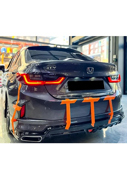 Honda City Arka Ek Mat Siyah Plastik Karlık 2022+