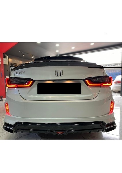 Honda City Arka Ek Mat Siyah Plastik Karlık 2022+
