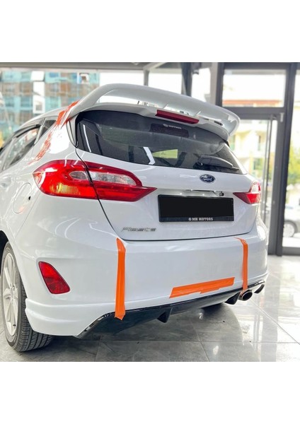 Ford Fiesta Mk7 Difüzör Parlak Siyah Plastik Arka Difizör 2018+