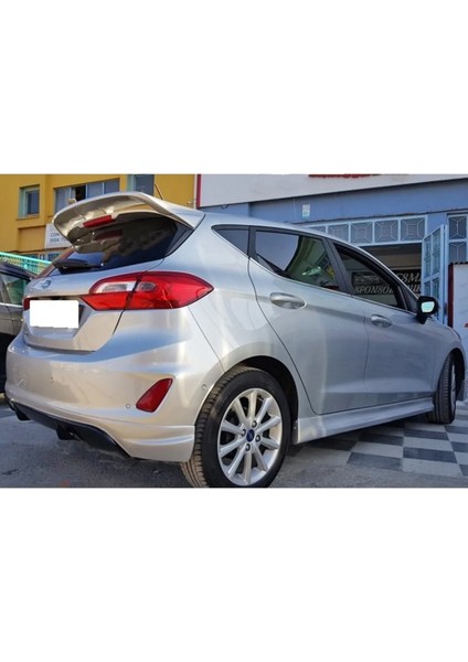 Ford Fiesta Mk7 Difüzör Parlak Siyah Plastik Arka Difizör 2018+