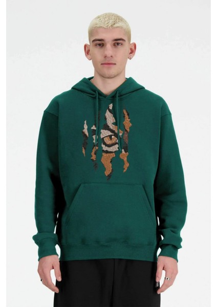 Baskılı Kapşonlu Sweatshirt FM1.107YÖ