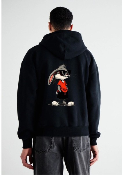 Baskılı Kapşonlu Sweatshirt FM1.13SA