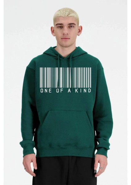 Baskılı Kapşonlu 3 Iplik Sweatshirt FM1.116YÖ