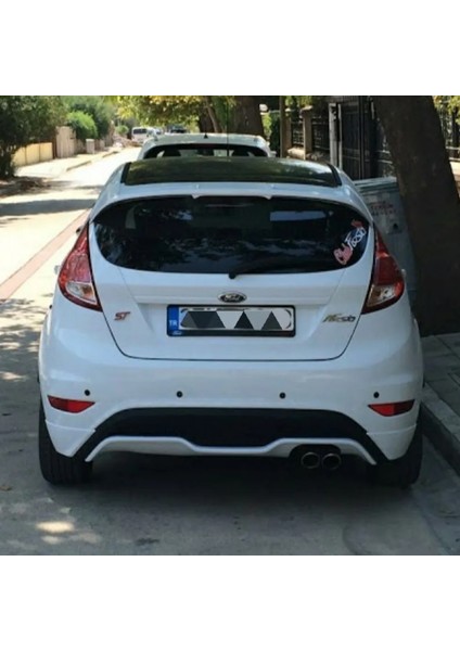 Ford Fiesta Mk6 St Difüzör Parlak Siyah Plastik Arka Difizör