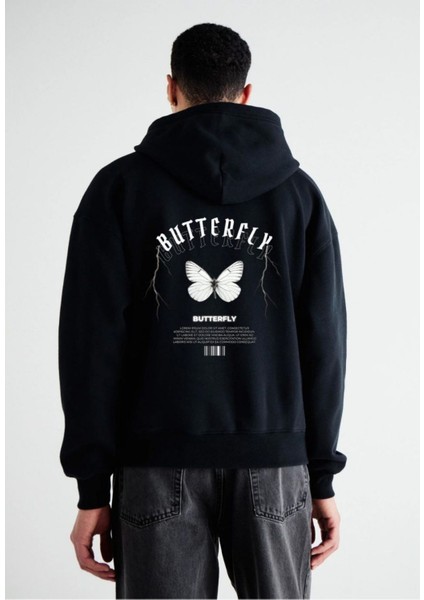 Baskılı Kapşonlu Sweatshirt Fm1.7sa