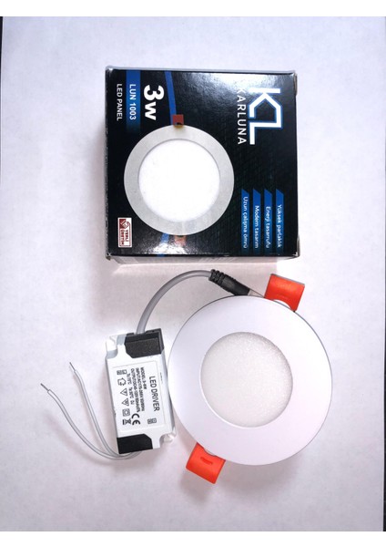 3W Gün Işığı Sıva Altı LED Panel