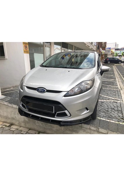 Ford Fiesta Makyajsız Ön Lip Parlak Siyah Plastik