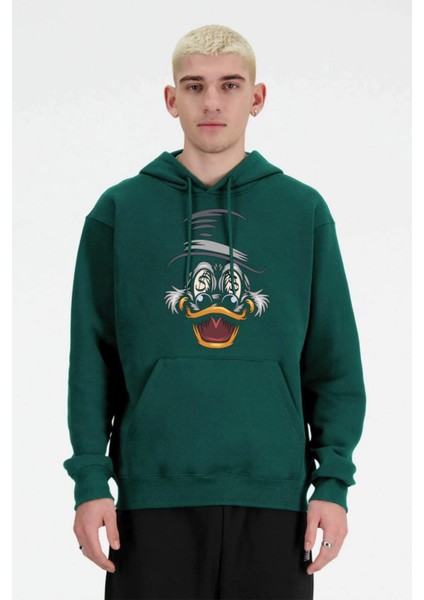 Baskılı Kapşonlu Sweatshirt FM1.109YÖ