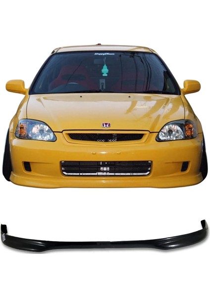 Honda Civic Typer Ön Ek Mat Siyah Plastik Karlık 1999-2001