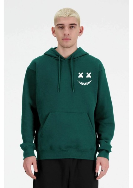 Baskılı Kapşonlu Sweatshirt FM1.102YÖ