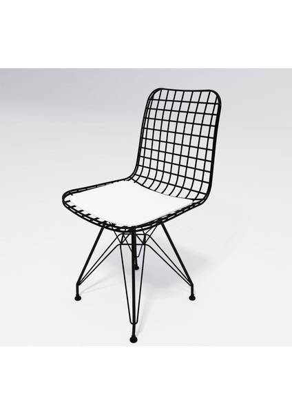 Knsz kafes tel sandalyesi 6 lı mazlum syhbyz ofis cafe bahçe mutfak fiyatları