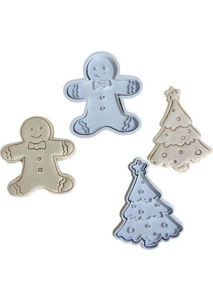 Yeni Yıl Temalı Kalıp,kurabiye Kalıbı,yılbaşı Temalı Çok Amaçlı Kalıp