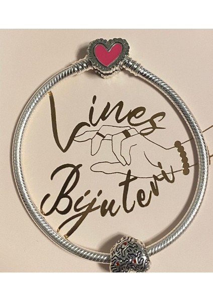Keith Haring™ x Line Art People Charm 925 Ayar Gümüş modelleri