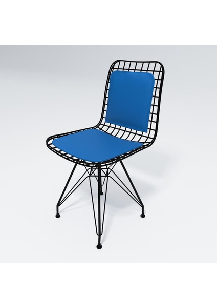 Knsz kafes tel sandalyesi 2 li mazlum syhmvi sırt minderli ofis cafe bahçe mutfak fiyatları