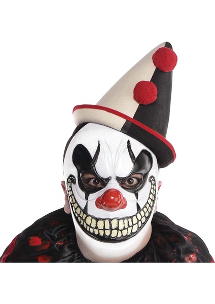 Freak Show Joker Maske 26X16 cm