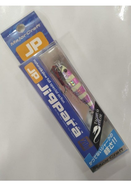 Major Craft Jigpara Short 20 gr Jps-20 Jig Yem - Zebra Pink