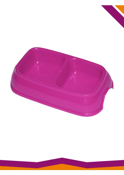 Kedi ve Köpekler Için Küçük Boy Ikili Mama ve Su Kabı