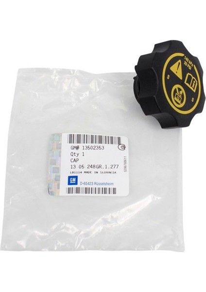 Opel Corsa E Yedek Su Radyatör Ek Depo Kapağı Orjinal Gm